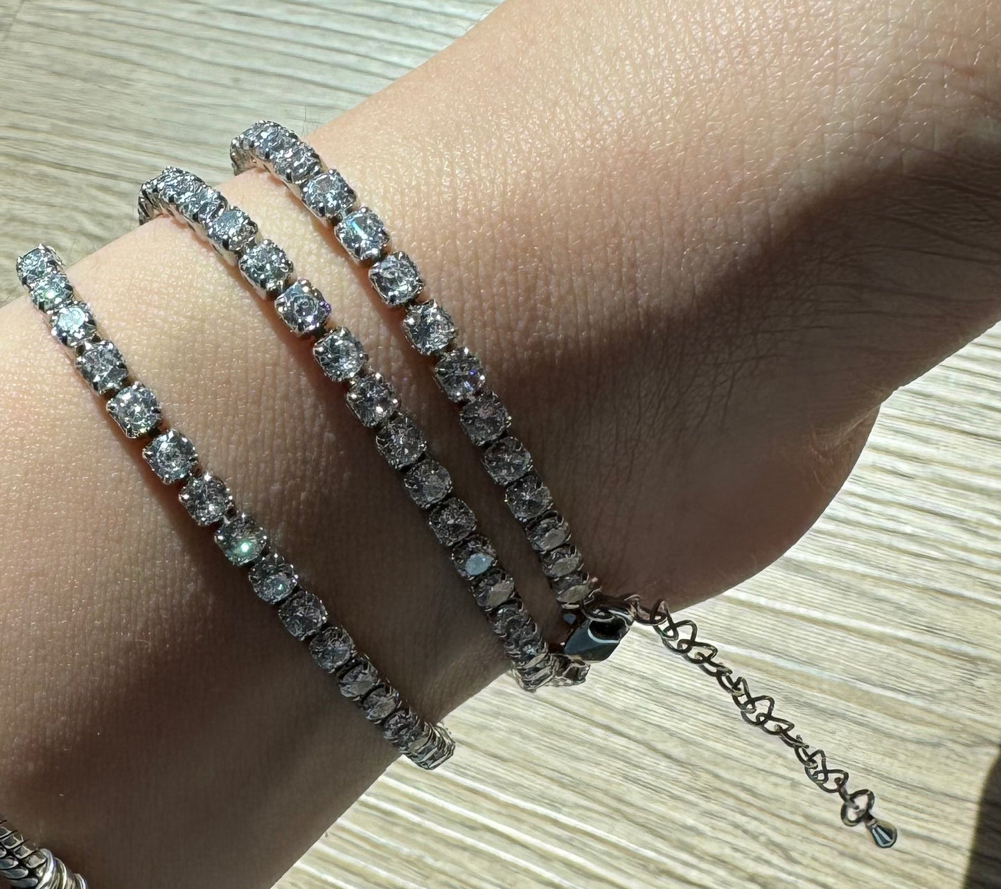 Crystal Baguette Necklace