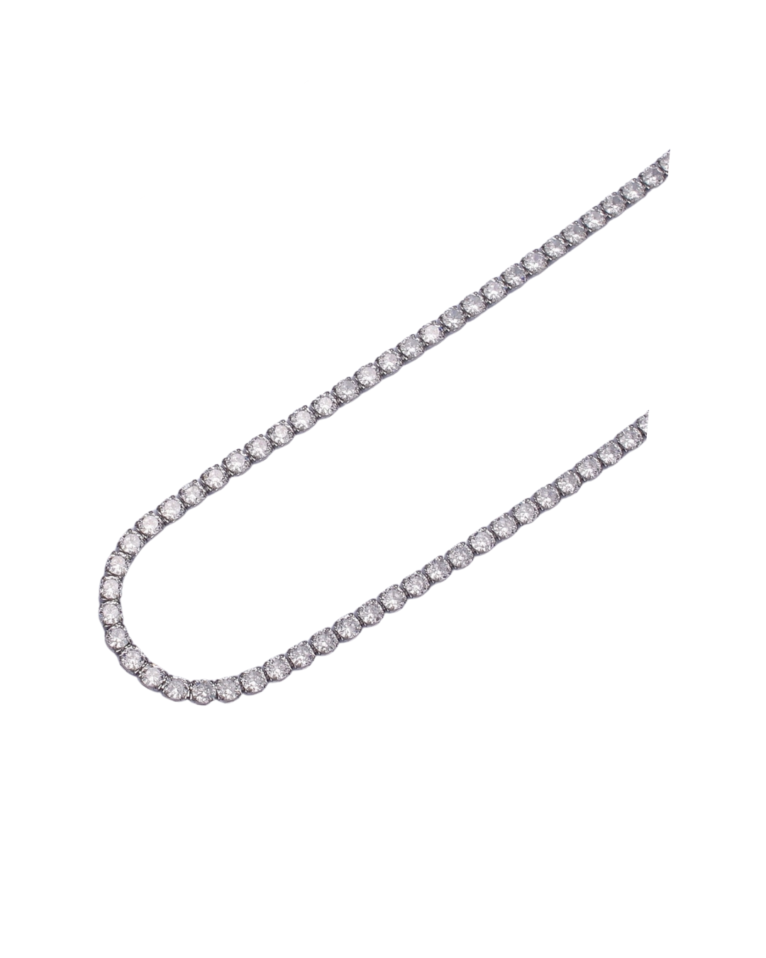 Crystal Baguette Necklace