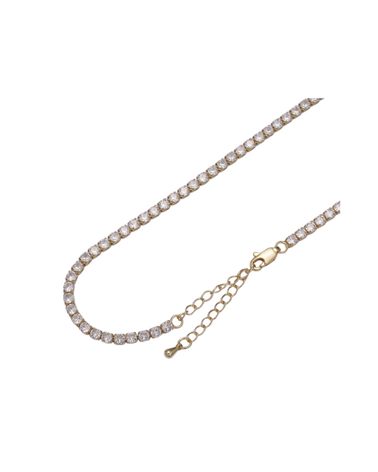 Crystal Baguette Necklace